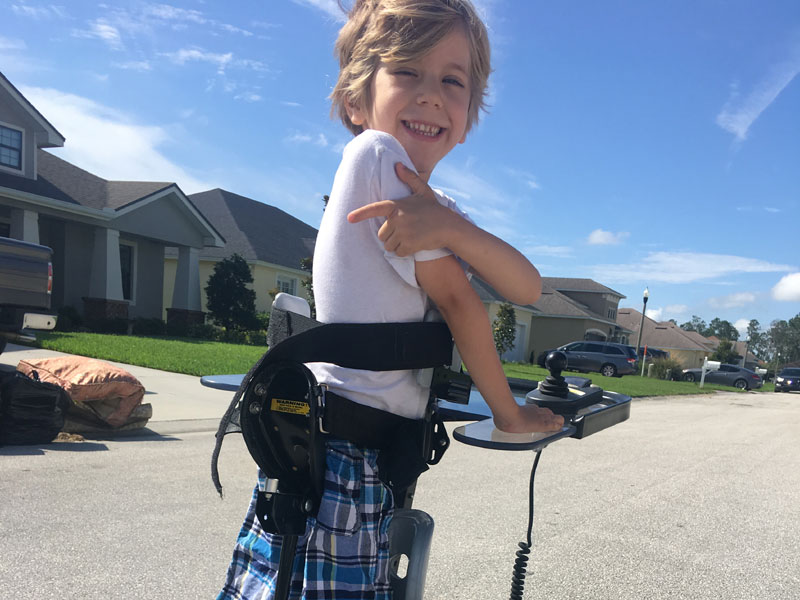 Beating the Odds: Asher Camp Battles a Spinal Disease while his Mother Advocates for Others who are Suffering
